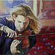 "Скрипач" David Garrett. Картины. Мария. Ярмарка Мастеров.  Фото №4