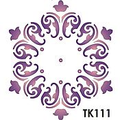 Шестеренки ТК753. Трафарет клеевой
