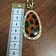 Vintage leopard necklace. Vintage necklace. dilya-5. Online shopping on My Livemaster.  Фото №2