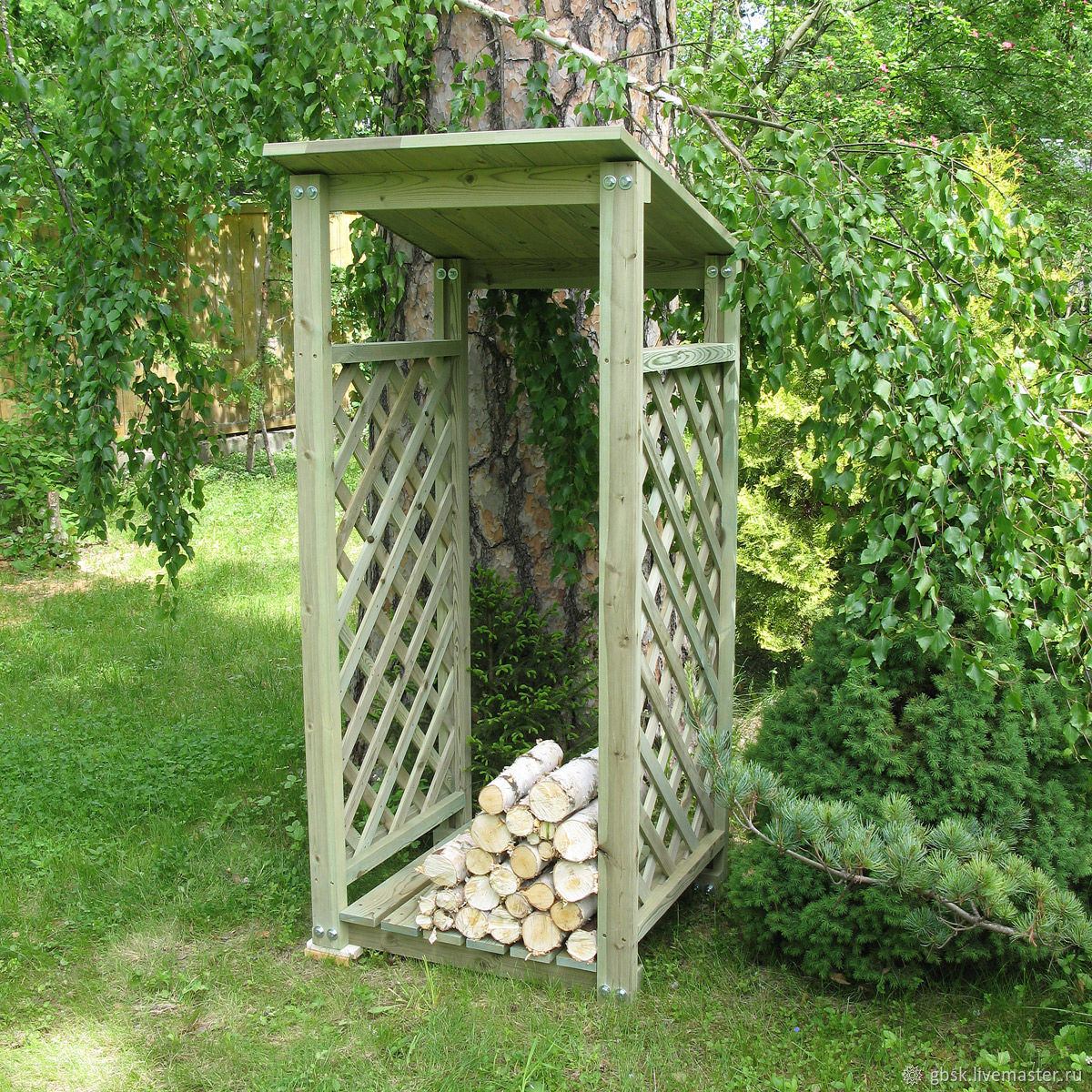 Дровница поленница Keter Firewood Shelter