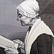 Винтаж: Старинный гобелен картина Noel des vieux шёлк Франция. Картины винтажные. Антиквариат и винтаж из Франции. Ярмарка Мастеров.  Фото №7