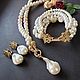 Order Copy of Necklace . natural pearls. ELENA KARPOVA. Livemaster. . Necklace Фото №3