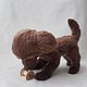 Chocolate puppy Philemon. Stuffed Toys. Tatus-Toys. My Livemaster. Фото №6