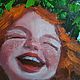 Oil painting Girl - Spring. Freckles. Pictures. Verana-art. My Livemaster. Фото №4