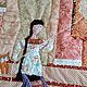 Заказать  Прядильщица 931. Дугова Мария. Лоскутное шитье. Ярмарка Мастеров. . Панно Фото №3