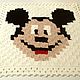 Knitted Mat children's cord Mickey mouse. Carpets. knitted handmade rugs (kovrik-makrame). My Livemaster. Фото №4