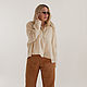 Блузка кэжуал из крапивы цвета crème brûlée MUHA-355d. Блузки. MUHA (vintagechic). Ярмарка Мастеров.  Фото №5