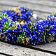 Bracelet Majorelle Garden. Bead bracelet. Elizaveta Sorensen. Online shopping on My Livemaster.  Фото №2