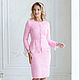 Order Tweed Luxury Pink Suit. masutina2. Livemaster. . Suits Фото №3