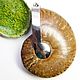 Large Pendant Ammonite Ancient ocean, Pendants, Gatchina,  Фото №1