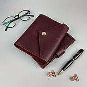 Канцелярские товары handmade. Livemaster - original item Sketch pad Notebook made of genuine leather. Handmade.