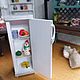 Order Miniature refrigerator for dollhouse, rumbox. MiniDom (Irina). Livemaster. . Doll furniture Фото №3