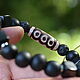 Order Men's Bracelet 5 Gods of Wealth - Bracelet with Ji 5 eyes. Jewerly for Happiness. Livemaster. . Bead bracelet Фото №3