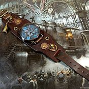 Украшения handmade. Livemaster - original item Steampunk Wristwatch 