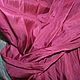 Silk scarf dark pink women's autumn demi-season silk scarf. Scarves. Silk scarves gift for Womans. Online shopping on My Livemaster.  Фото №2