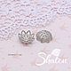 Шр20 Шапочки для бусин ажурные 11мм. Корейская фурнитура. Фурнитура. Shatonshop. Ярмарка Мастеров.  Фото №5