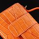 Заказать Сумка из кожи крокодила, mini IMA0820O4. CrocShop товары из экзотической кожи. Ярмарка Мастеров. . Сумка через плечо Фото №3
