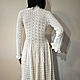 Knitted dress made of natural silk Imma. Dresses. Crochet by Tsareva. Online shopping on My Livemaster.  Фото №2