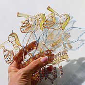 Для дома и интерьера handmade. Livemaster - original item Pendants: fusing glass Angel. Handmade.
