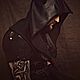 Средневековый кожаный капюшон, Одежда для субкультур, Санкт-Петербург,  Фото №1