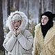 Нежная зимняя балаклава из альпаки и шерсти "Wintumn". Балаклавы. 150Hz (Анна) (mantrahat). Ярмарка Мастеров.  Фото №5