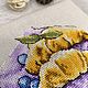 Вышивка крестом Французские круассаны. Картины. Embroidery by Alena. Ярмарка Мастеров.  Фото №4