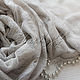 Exclusive silk embroidered handkerchief from Gucci fabric grey, Shawls1, Moscow,  Фото №1