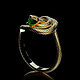 Ring: Snake and emerald, Rings, Tolyatti,  Фото №1