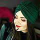 Чалма "Малахит" Весна. Чалмы. SOFIE ACCESSORIES. Интернет-магазин Ярмарка Мастеров.  Фото №2