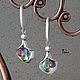 Серьги Весеннее Трио. Серьги классические. Ольга (Trio). Ярмарка Мастеров.  Фото №5