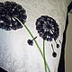 Order  Pillow in white color scheme with embroidery ' Dandelions'. IRIS Tekstil & Vyshivka. Livemaster. . Pillow Фото №3
