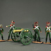 Tin soldier 54mm. Set of 5 shapes.The Scots 1812. Napoleonica