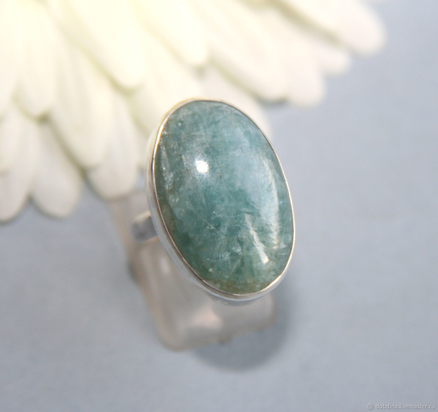 ring with Apatite. Silver, Rings, Moscow,  Фото №1