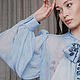 Блуза “Туман”. Блузки. Silk Art Studio. Ярмарка Мастеров.  Фото №12