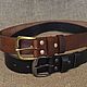 Leather belt. Straps. BDS Leather Craft (bdscraft). Online shopping on My Livemaster.  Фото №2