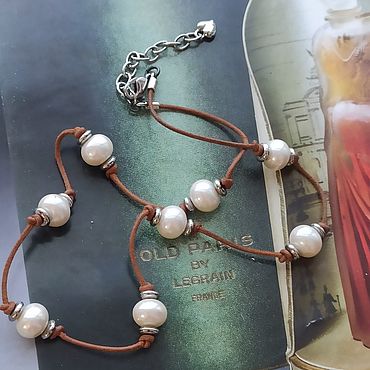Винтаж ручной работы. Ярмарка Мастеров - ручная работа Carolee. Ожерелье. AN25g. Handmade.
