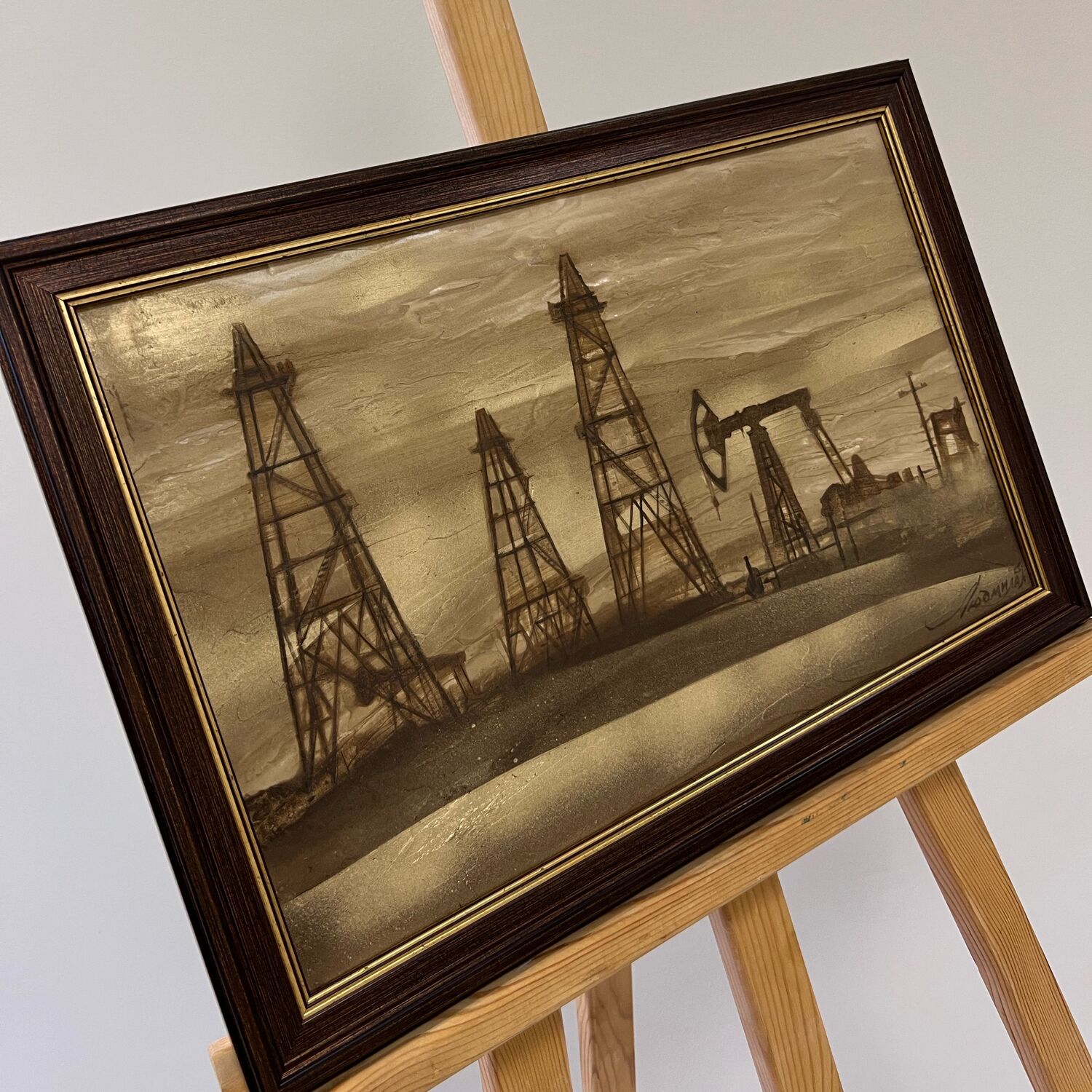 Картины нефтью