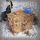 Cosmetic bag 'Royal casket', Box, Tula,  Фото №1