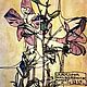 Watercolor herbarium. Charles Rennie Mackintosh, a copy of, Pictures, Moscow,  Фото №1