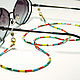 Order Copy of Copy of Copy of Copy of Copy of Beaded Keychain BK1450736. Kroshka Bijou. Livemaster. . Chain for glasses Фото №3