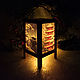 Миниатюрный японский фонарь с гравюрами, размер средний, 7 видов, Ночники, Муром,  Фото №1