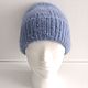 Вязаная шапка из ангоры. Шапки. WINTERS KNITWEAR. Ярмарка Мастеров.  Фото №4
