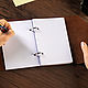 A notebook on a leather magnet. Notebook. KullikovCraft. My Livemaster. Фото №4