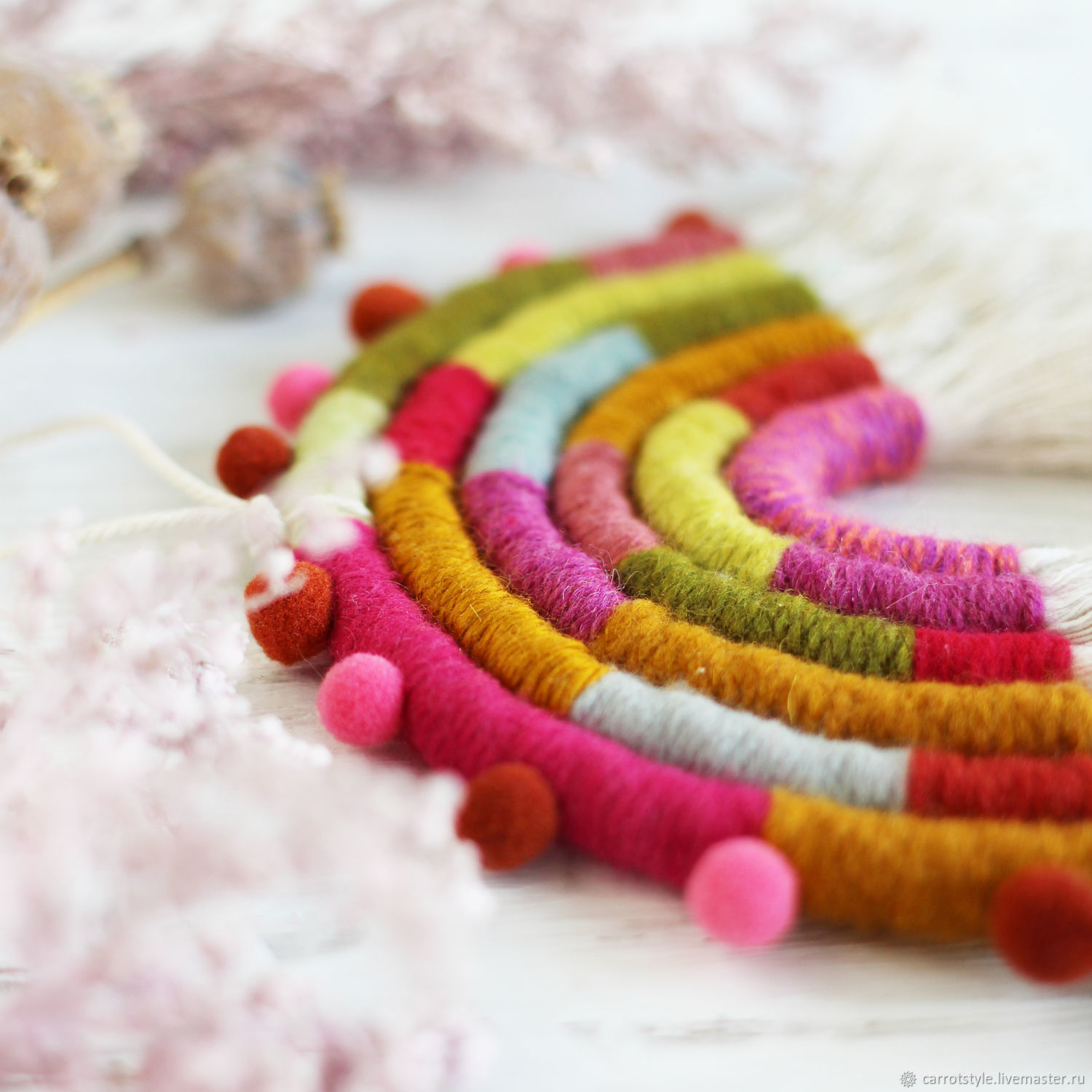 Подвески: радуга Ягодная – купить на Ярмарке Мастеров – OESSSRU ...