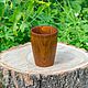 Wooden glass made of natural cedar wood. C4, Mugs and cups, Novokuznetsk,  Фото №1