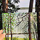  Озеро Еловое. Летний пейзаж. Картины. Yulia-luana-art. Интернет-магазин Ярмарка Мастеров.  Фото №2