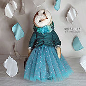 Куклы и игрушки handmade. Livemaster - original item Hedwig Potter OOAK the owl teddy from Orlandina. Handmade.