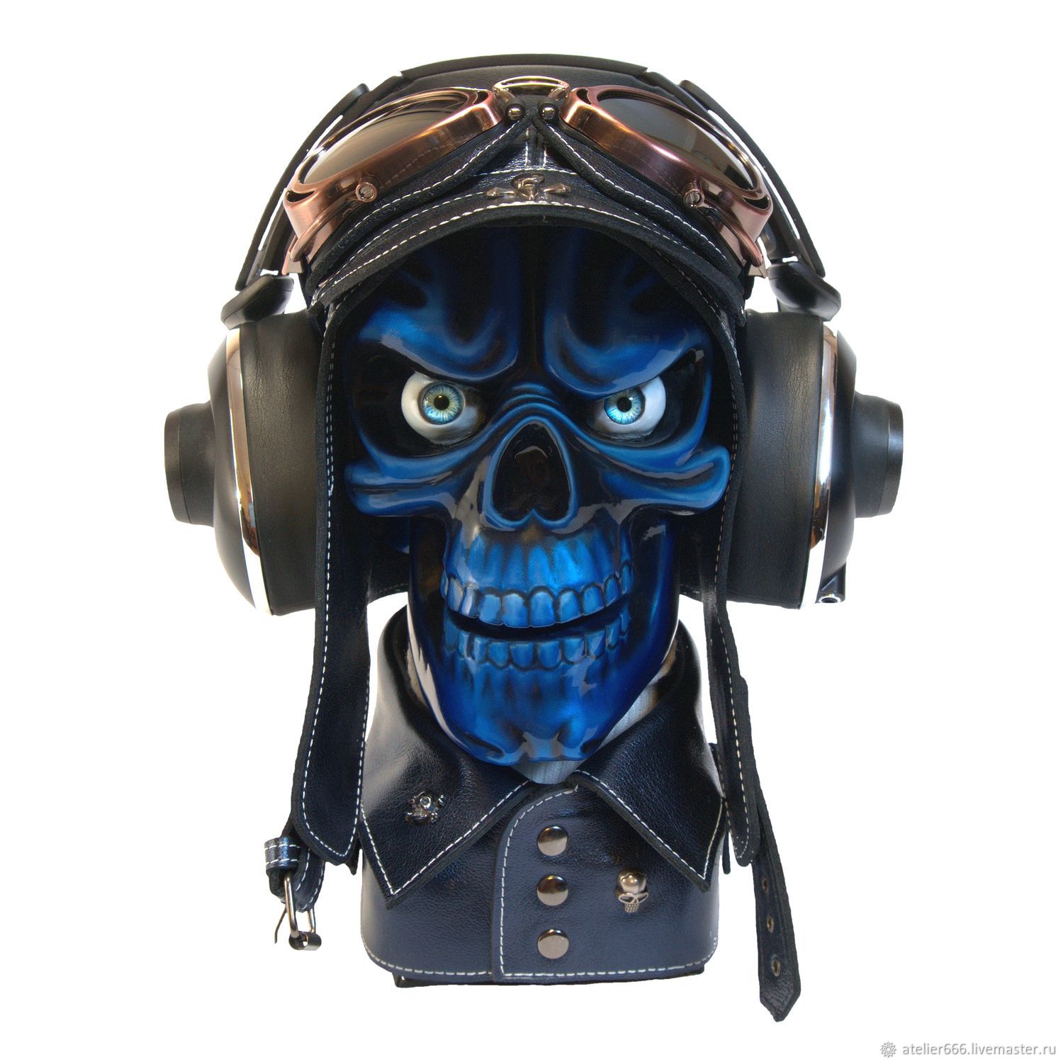 Stand for headphones Skull Version # 10 (project №2), Subculture Attributes, Moscow,  Фото №1