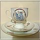 Coffee set "Alice in Wonderland". Tea & Coffee Sets. Classic porcelain (SZubova). My Livemaster. Фото №4
