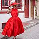 Шляпа "Rouge Dior". Шляпы. 'Ariadne's thread' (ariadna_hats). Ярмарка Мастеров.  Фото №4